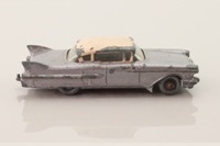 Matchbox 27c; Cadillac Sixty Special; Silver Grey, Cream Roof, Red Base, SPW