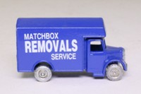 Matchbox 17a; Bedford Removal Van (first version); Bright Blue