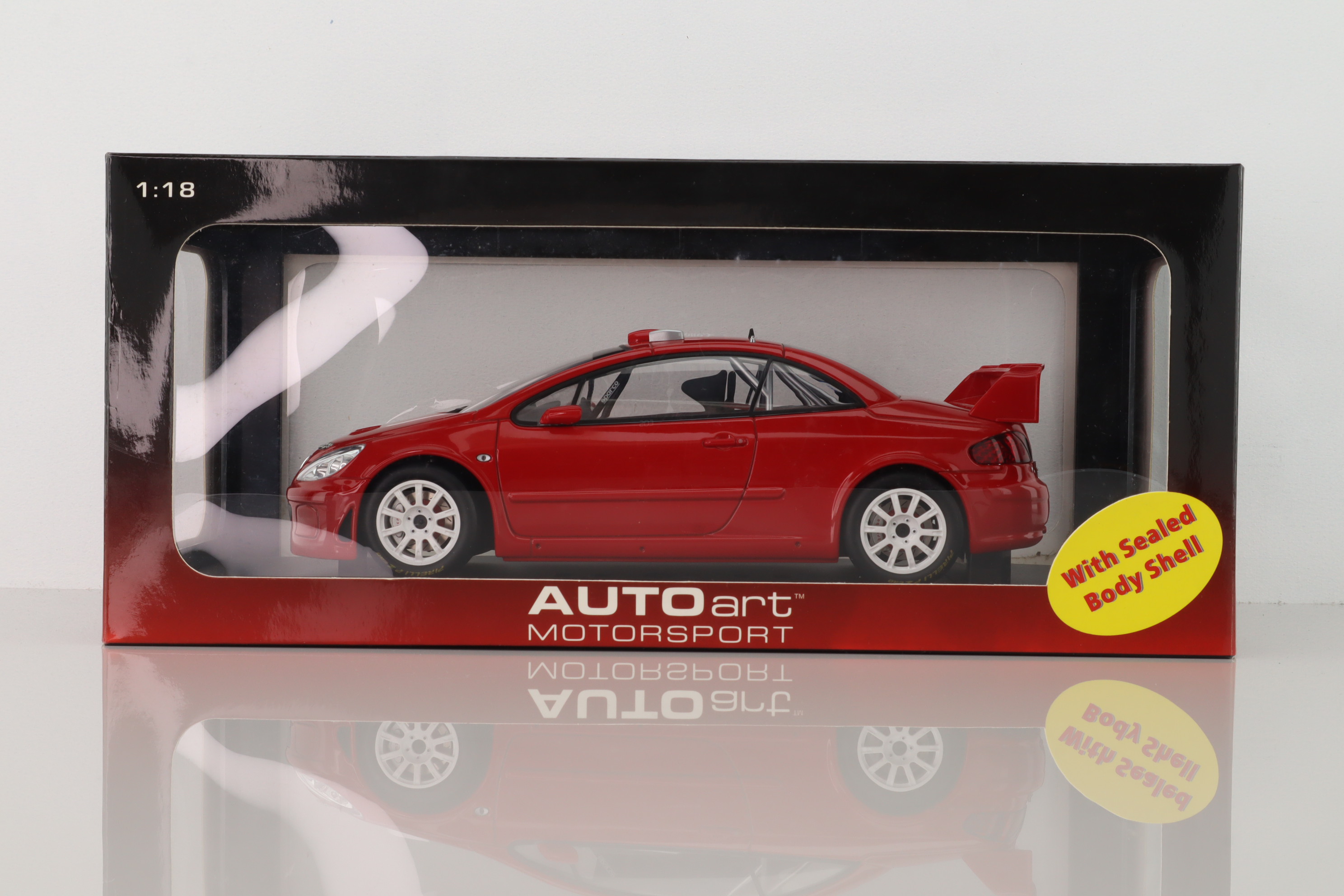 Auto Art 80557; Peugeot 307; WRC 2005 Plain Body Version