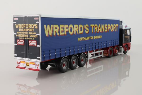 Corgi CC13216; DAF XF Space Cab; Curtainside Trailer, SW Wreford & Sons Ltd