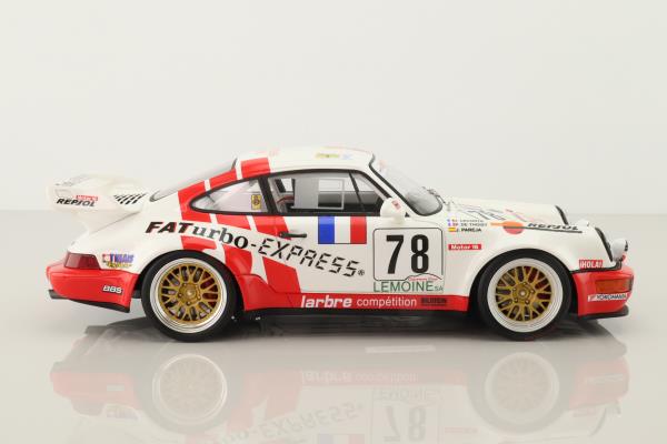 GT Spirit ZM083; Porsche 911 (964) RSR; 1993 24h Le Mans 16th; Leconte, Pareja, de Thoisy; RN78