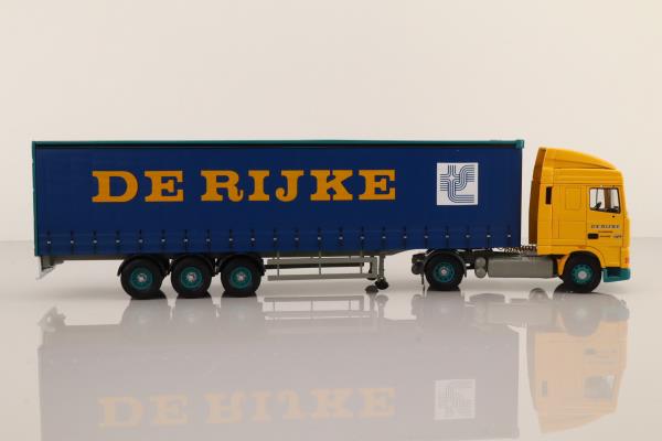 Corgi CC13204; DAF XF Space Cab; Curtainside Trailer, De Rijke