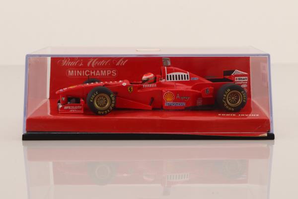 Minichamps 430 970006; Ferrari F310B Formula 1; 1996 Eddie Irvine; RN6