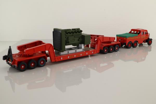 Corgi 17603; Scammell Constructor; Ballast Tractor & Girder Trailer, Siddle Cook, Engine Load