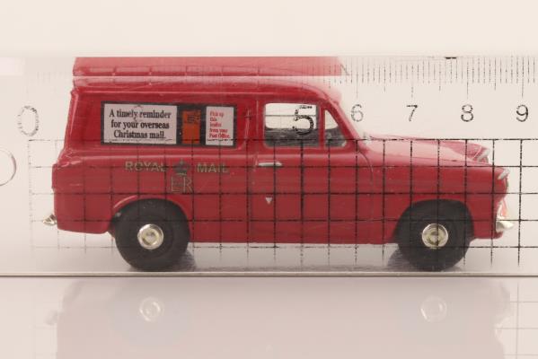 Vanguards VA4000; Ford Anglia Van; Royal Mail, Overseas Christmas Mail