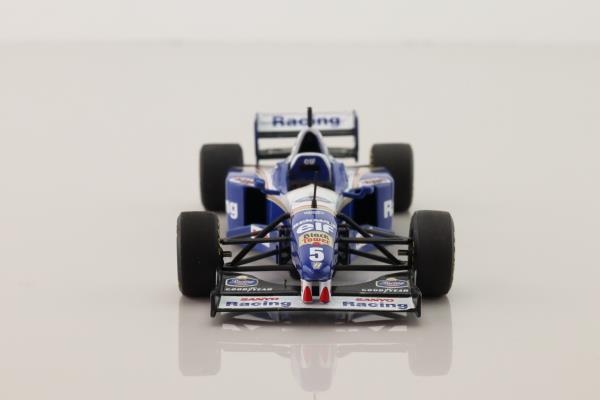 Minichamps 430 960205; Williams FW18 Formula 1; 1996 German GP 1st; Damon Hill, RN5
