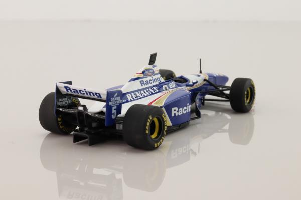 Minichamps 430 960205; Williams FW18 Formula 1; 1996 German GP 1st; Damon Hill, RN5