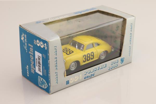Brumm S004; 1952 Porsche 356 Coupe; 1952 Rally Delle Alpi; RN389