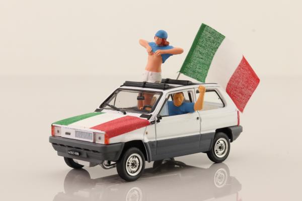 Brumm AS42; Fiat Panda 45; 2006 World Cup with Figures & Flag