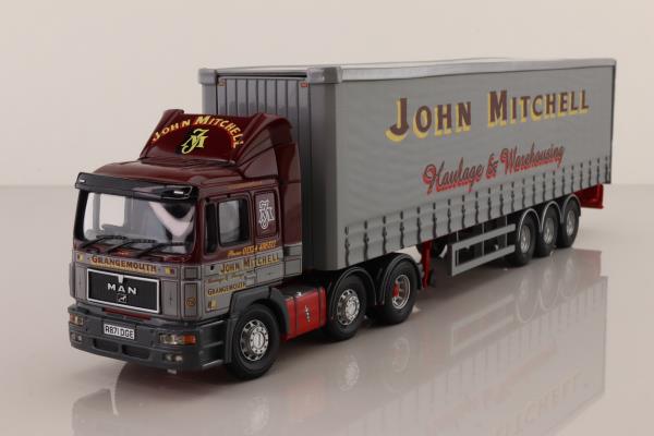 Corgi CC12001; MAN F90 Artic; Curtainside: John Mitchell