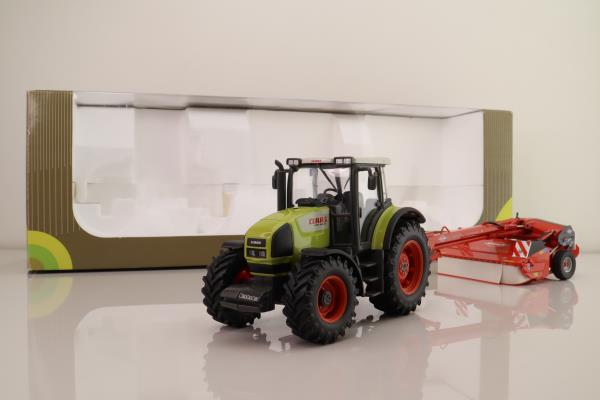 Universal Hobbies UH7093U; Claas Ares 657 ATZ Tractor; Kuhn FC 303 GC Mower
