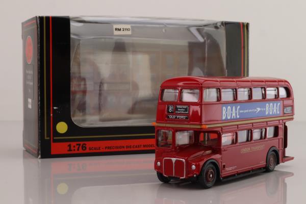 EFE 15601; AEC Routemaster Bus; London Transport; Rt 8A Bethnal Green, Shoreditch, Liverpool St, Monument, BOAC