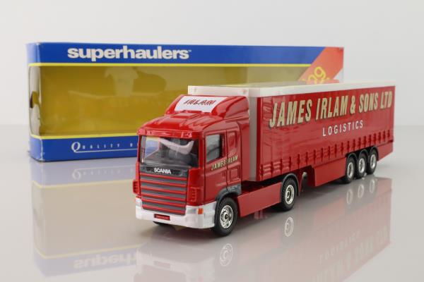 Corgi TY86626; Scania R Cab; Artic Curtainside; James Irlam & Sons Ltd