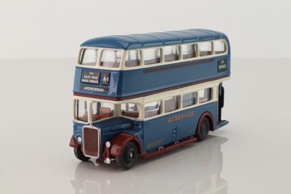EFE 11108; Leyland Titan PD2 Bus; A1 Service; A1 Ardrossan via Dalry Rd, Beggs Terrace